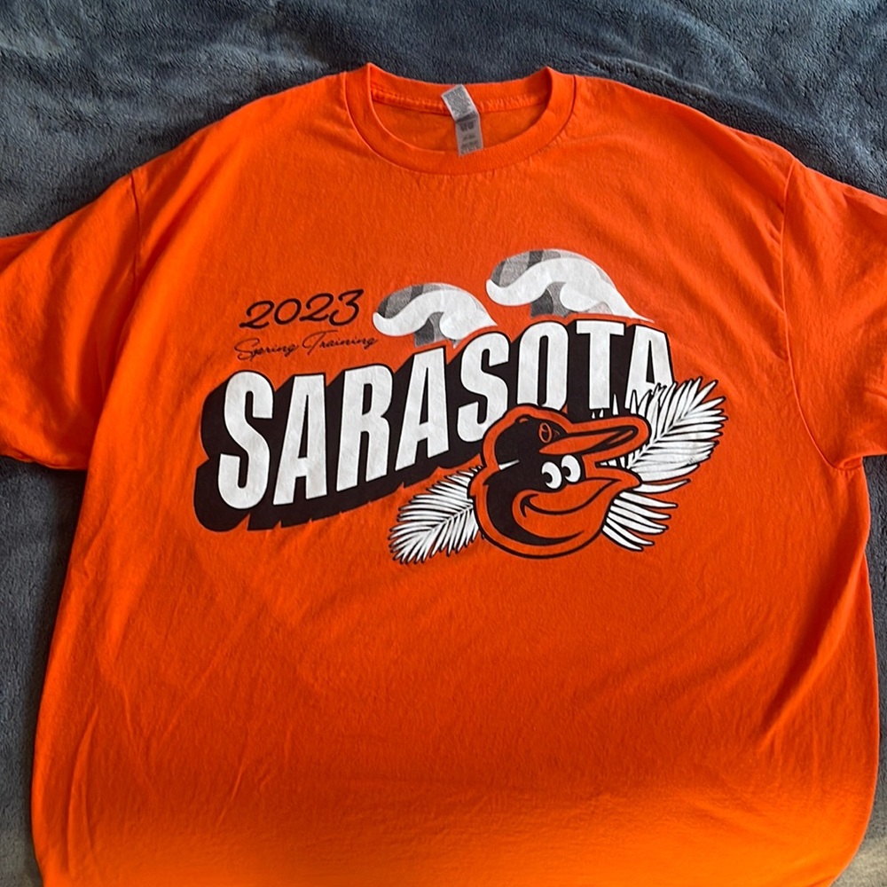 XL Baltimore Orioles Spring Training T-shirt (New Never Worn) 2023